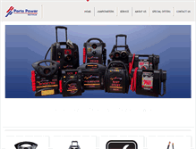 Tablet Screenshot of portapower.com.au
